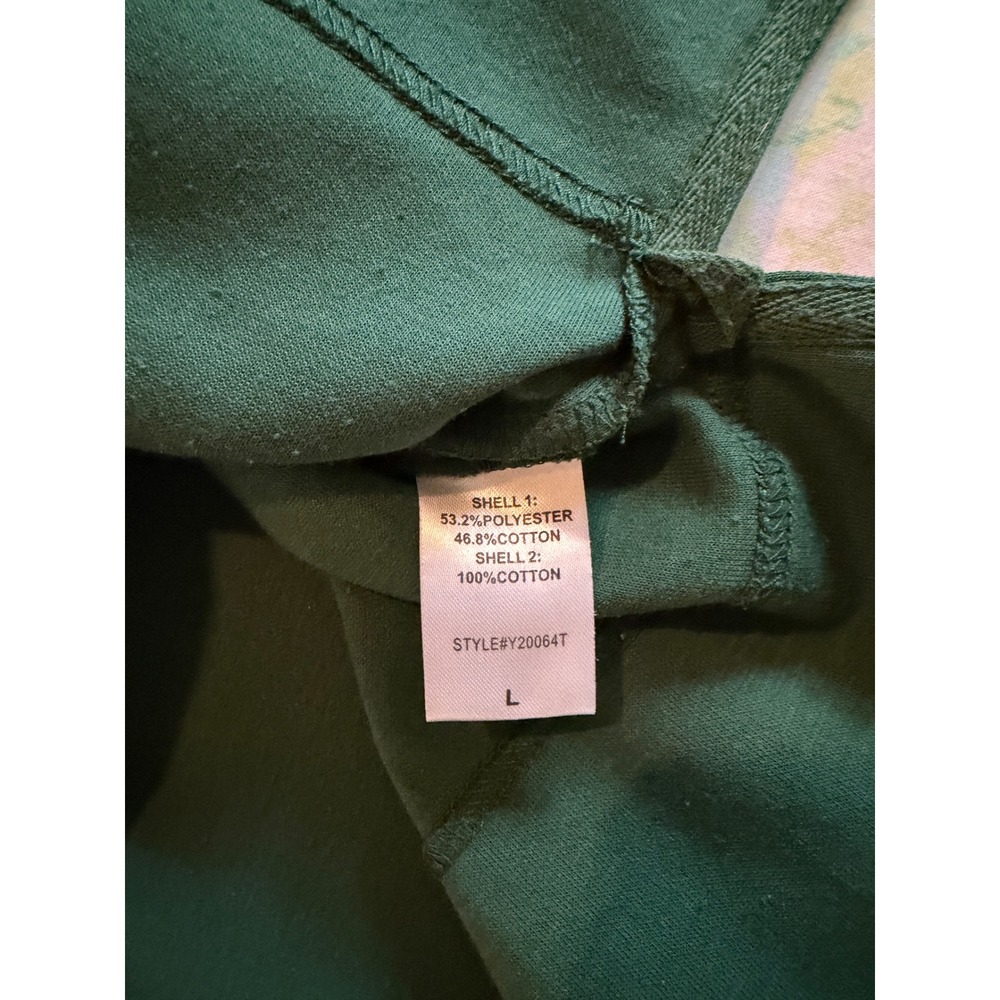 Tuckernuck x Pomander Place | Charlotte Terry Ruffle‎ Neck Dress Green Large - Picture 10 of 10